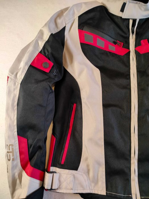 Casaco mota 3 camadas mota scooter novo