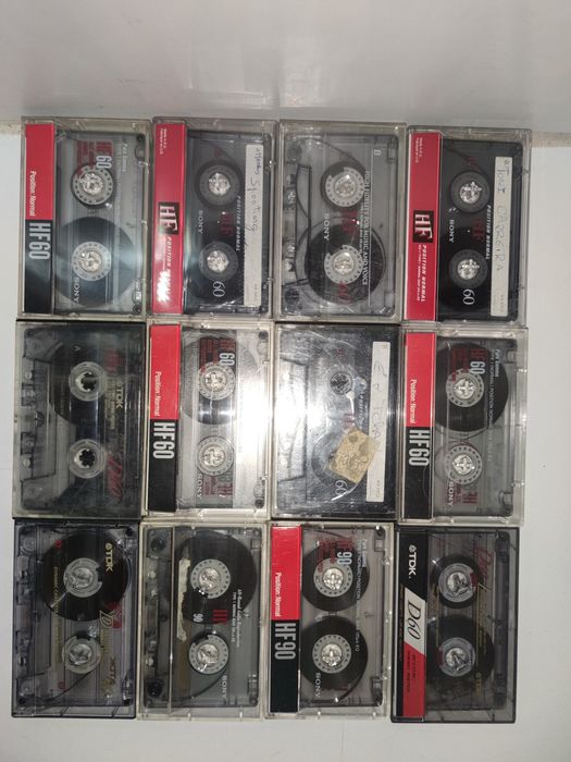 Lote 12 Cassetes SONY - ref001