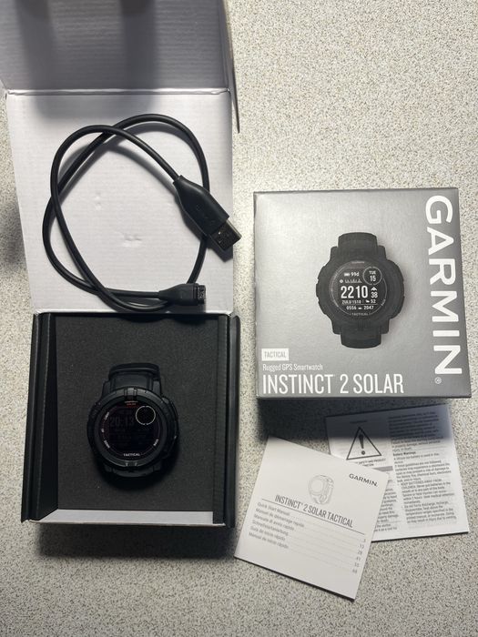 Garmin Instinct 2 Solar Tactical - тактичний GPS-годинник