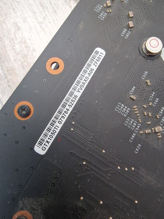 Gtx 1050ti asus dual 4gb на пломбі!