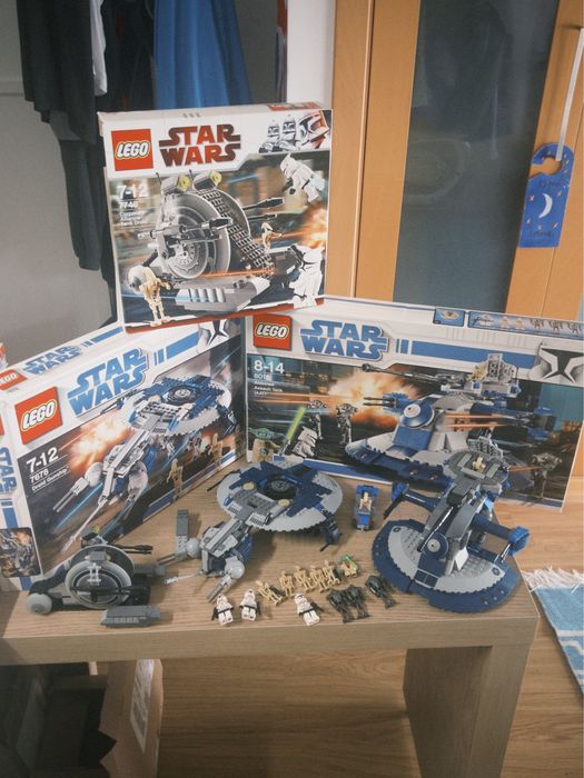 Lego star wars 7678, 7748, 8018