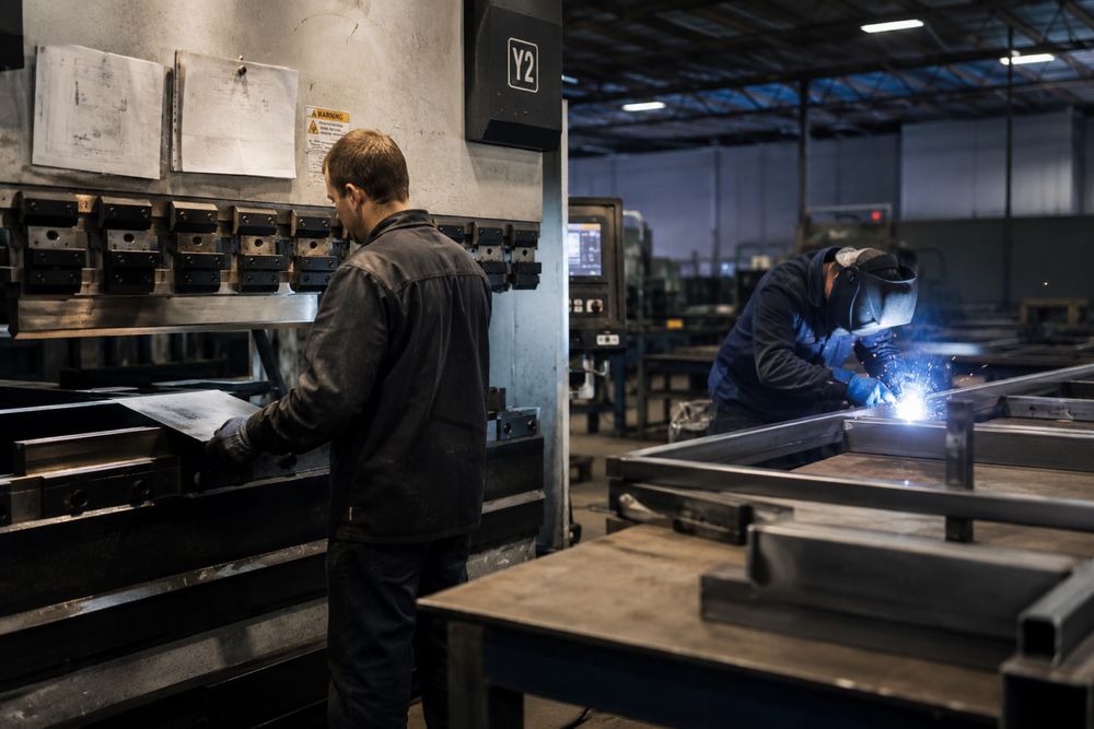 Podjecie sie wykonywania uslugi hurtowej w produkcji stalowej