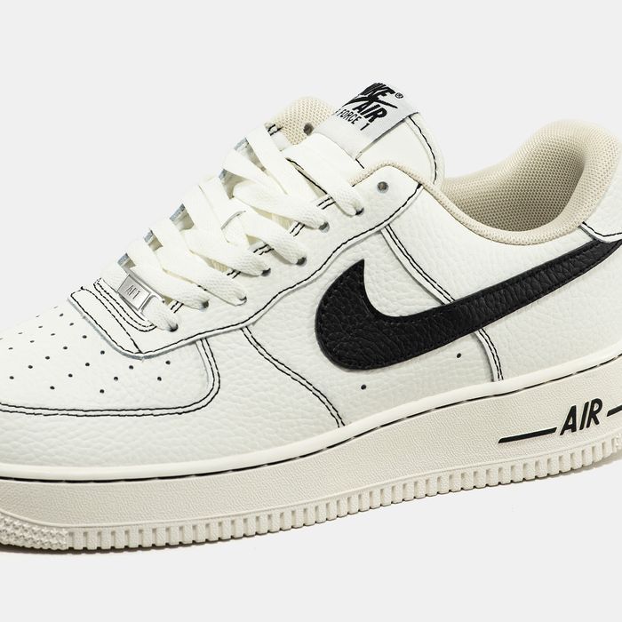 Кросівки Кроссовки Nike Air Force 1 White Black повсякденні