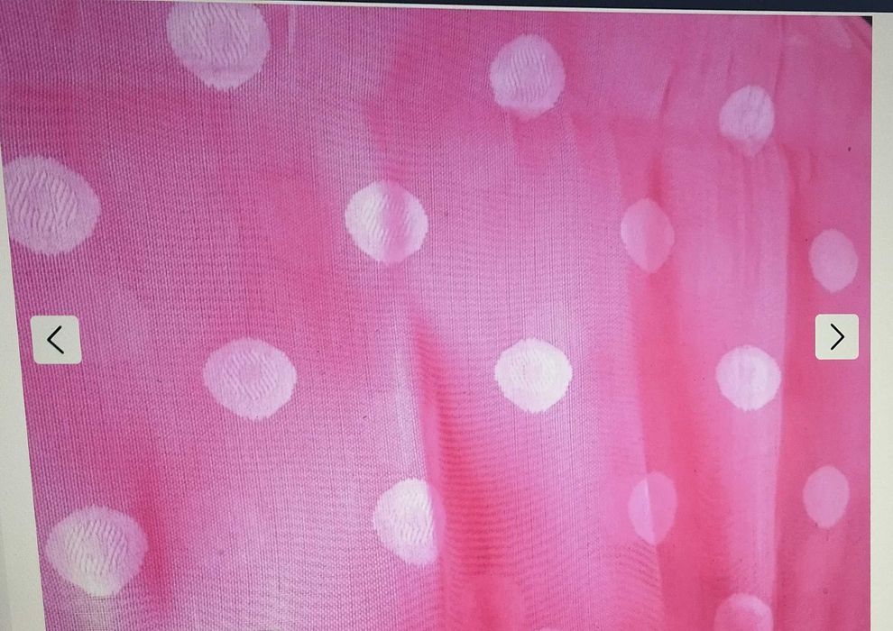 Organza bordada tecido francês antigo