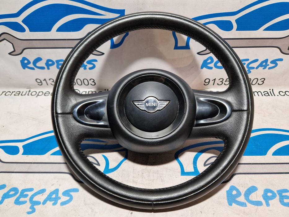 VOLANTE GUIADOR COMPLETO MINI MINI COOPER ONE R56 PELE AIRBAG MINI