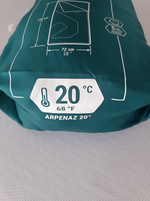 Saco - Cama de Campismo ARPENAZ 20°
SACO-CAMA