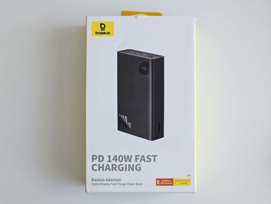 Павербанк Baseus Adaman 140W 24000mAh