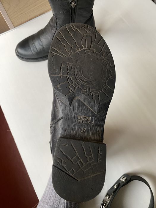 Шкіряні боти/черевики