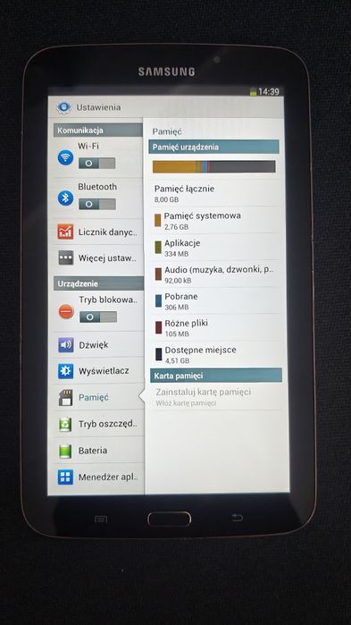 Tablet 7 cali Samsung Galaxy TAB 3