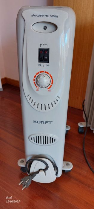 Aquecedor KUNFT a Óleo 2000W