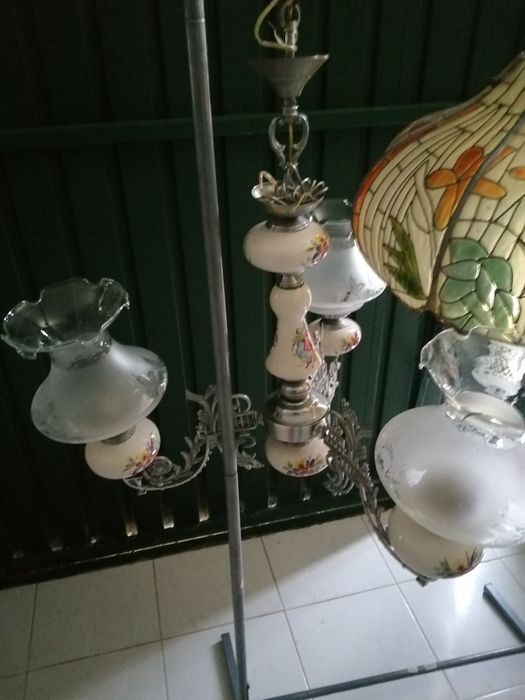 Candeeiros de teto antigos