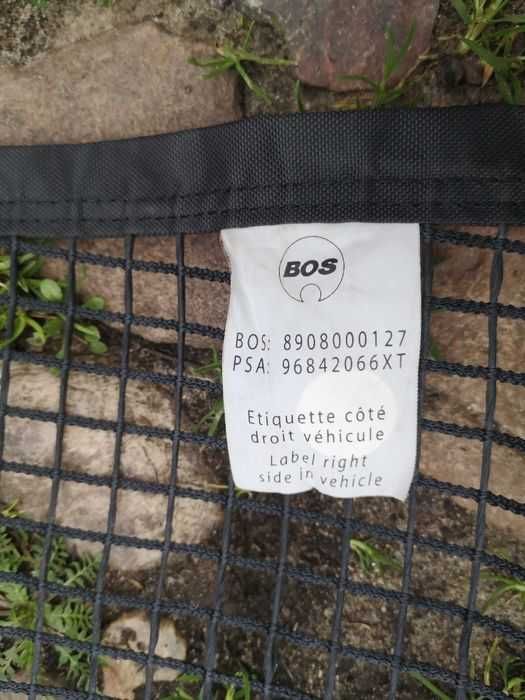 Ściana siatka kratka roleta grodziowa bagażnika Berlingo