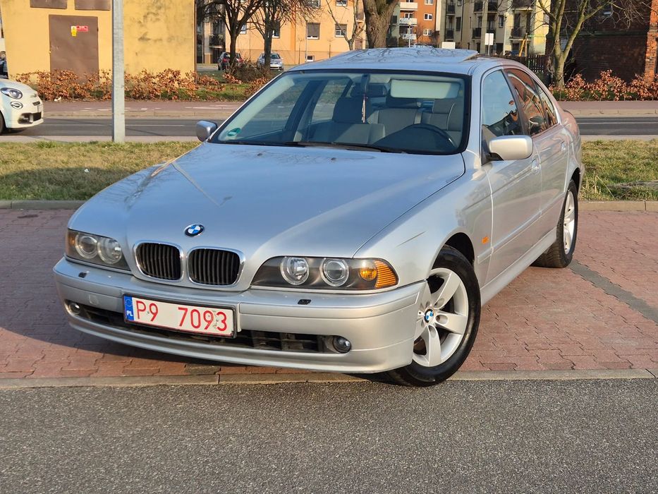 BMW Seria 5 Oryginał Bezwypadkowy Manual Sedan I Właściciel