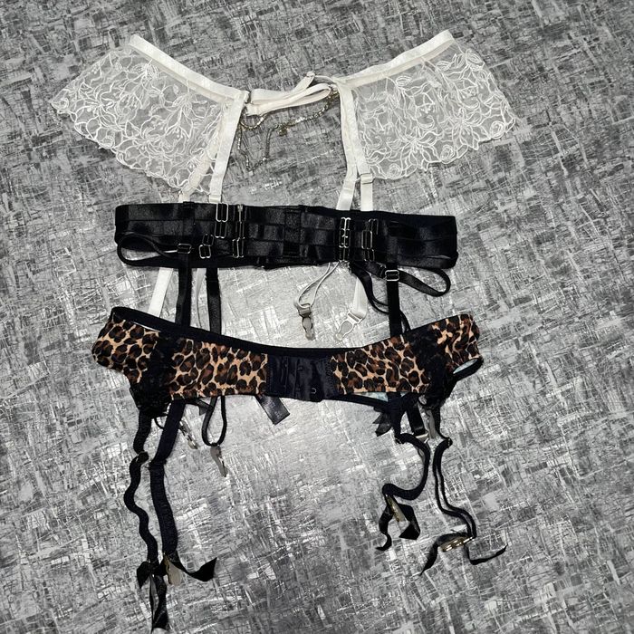 Пояс для панчох S/M набір або окремо