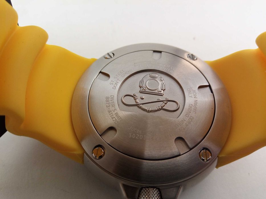 Японские 300м дайверские часы Citizen Ecozilla Eco-Drive BJ8058-06L