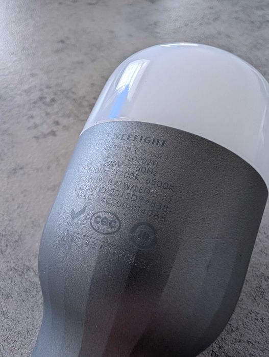 Lâmpada Inteligente Yeelight RGB WiFi (Xiaomi) E27