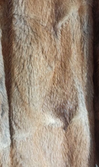 Futro naturalne z królika - rozmiar L