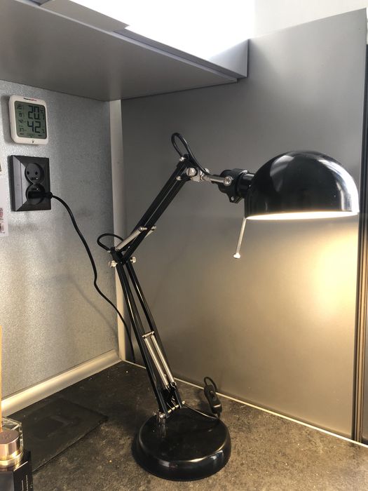 Lampa biurkowa | Niklowa