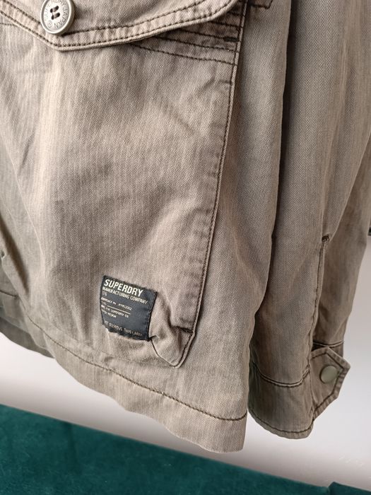 Kurtka męska Superdry militarna khaki oliwkowa Field Jacket XL