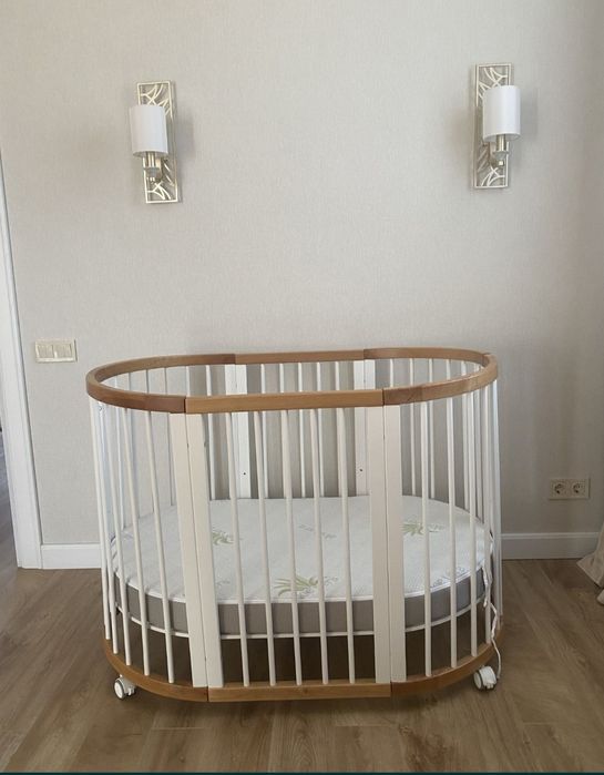 Дитяче ліжко 9в1 piccolino + 2 матраци+3 наматрацники