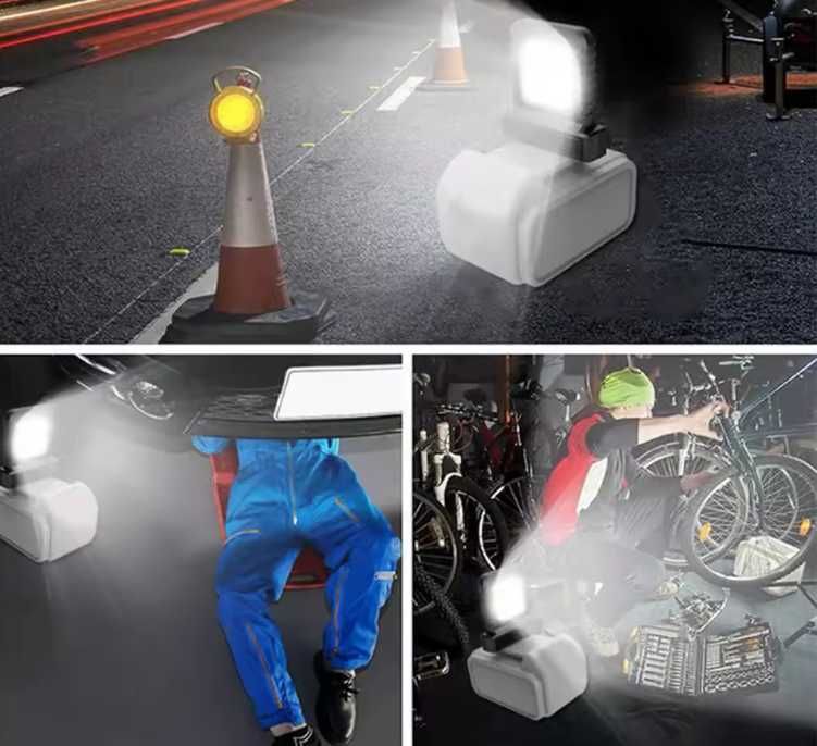 Фонарь, прожектор для АКБ Днипро-М, Makita, Bosch, DeWALT и т.д.