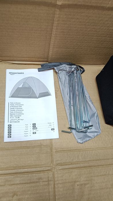 Amazon Basics Tent namiot 4 osobowy
