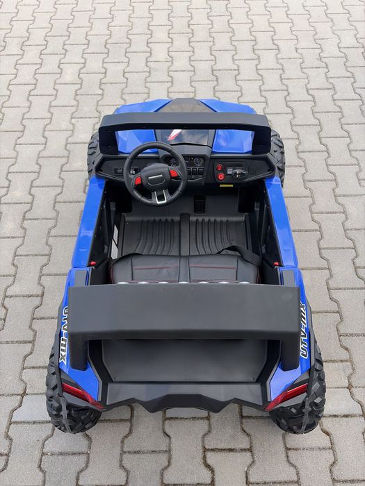 AUTO DLA DZIECI na akumulator Buggy UTV-MX 2000N na prezent PRAWO JAZDY niebieski