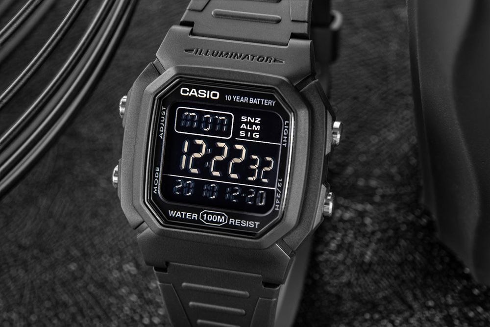 Zegarek Męski CASIO W-800H-1BVDF + BOX