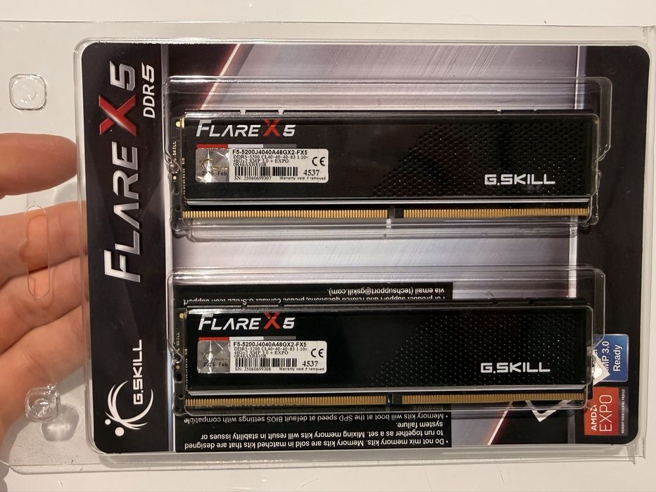 DDR5 96GB F5-5200J4040A48GX2-FX5