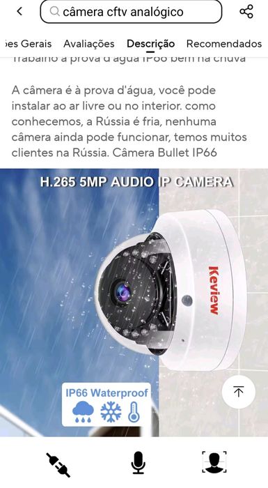 Câmera de vigilância