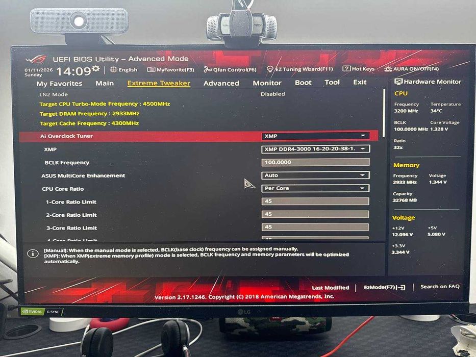 PC Gamingowy | i7-8700 | GTX 1080 11GB | 32GB RAM | ROG