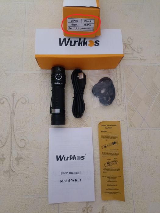 Лучшие EDC-фонарики - Wurkkos WK03 на Nichia 519A и SST40. Дальнобойный - Wurkkos TS28 на SFT70.2 (с магнитной крышкой)