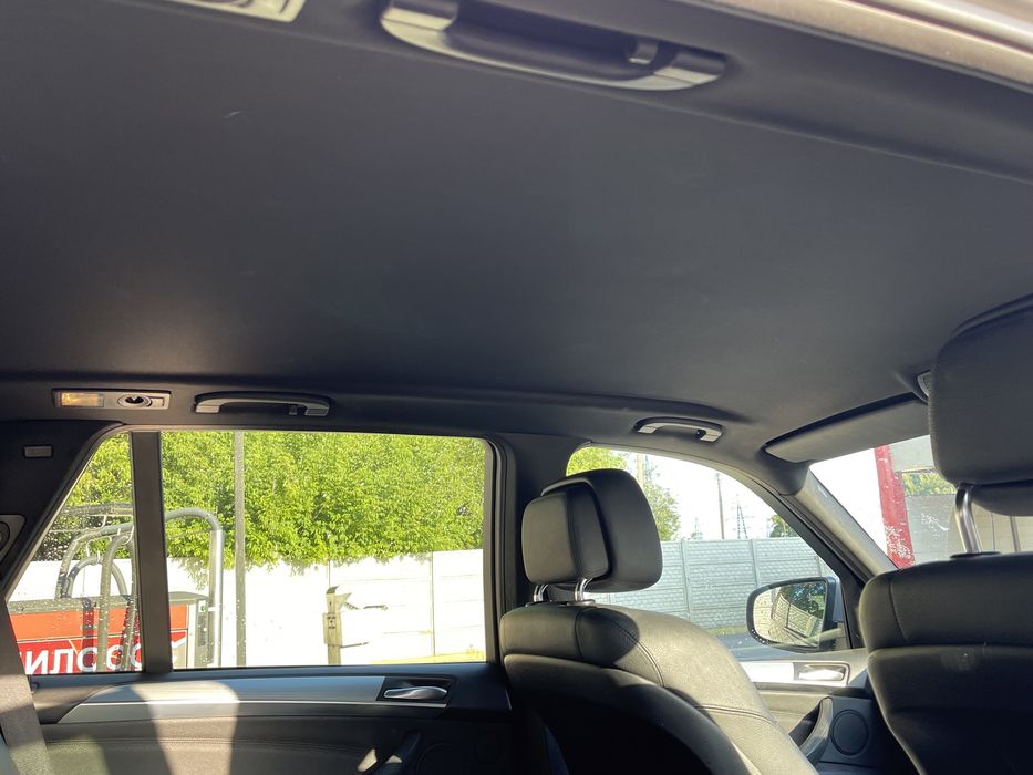 Черный потолок без люка BMW X5 E70 чорний БМВ Х5 E70 Разборка
