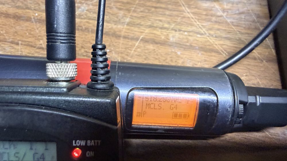 Microfenes sem fio sennheiser