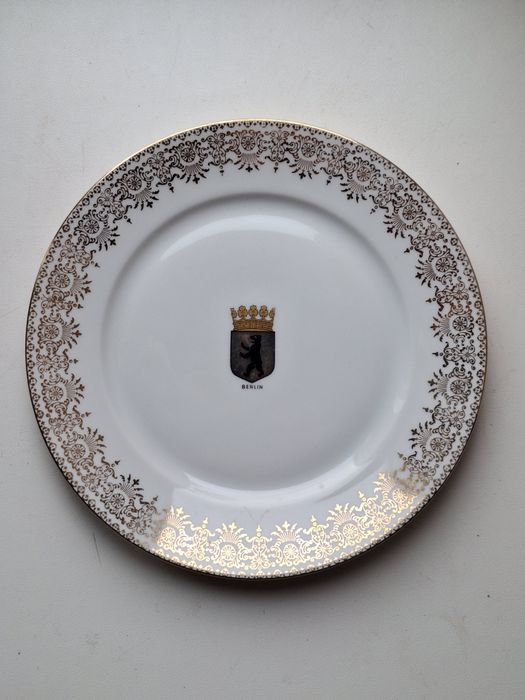 Винтажная Тарелка Германия PMR Jaeger Bavaria Berlin Germany