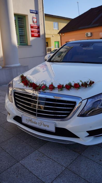 Auto do ślubu Mercedes S AMG Long