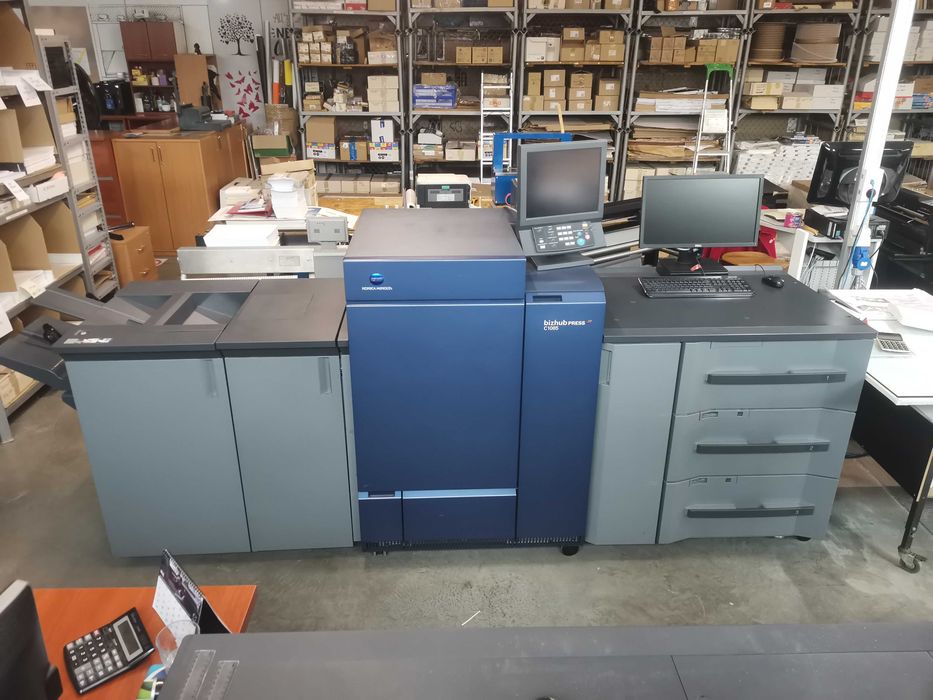 Konica Minolta bizhub PRESS C1085 z kontrolerem CREO