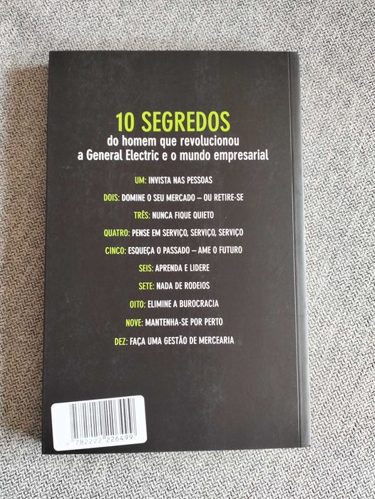 Livro "A gestão segundo Jack Welch" de Stuart Crainer