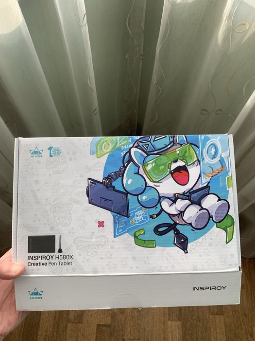 планшет для рисования inspieory H580X creative pen tablet