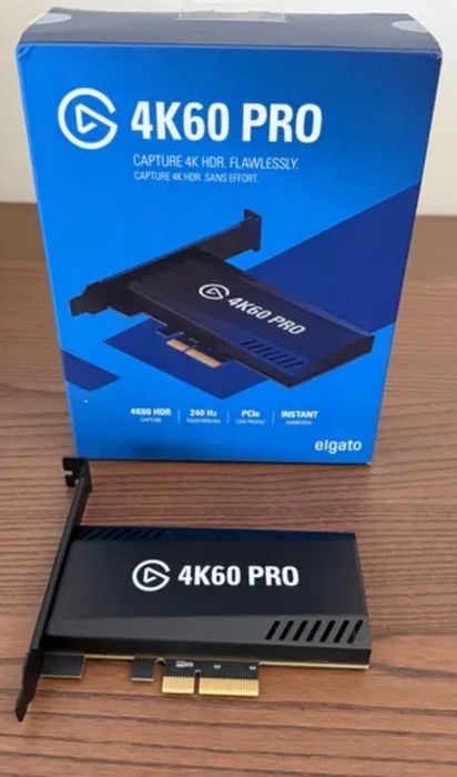 Placa captura 4k 60 PRO