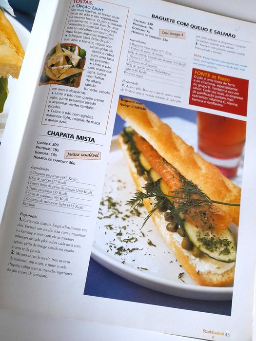 Revista Culinária da coleção Cozinha Saudável Número 18 2005