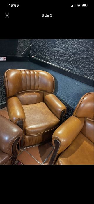 Conjunto sofa vintage