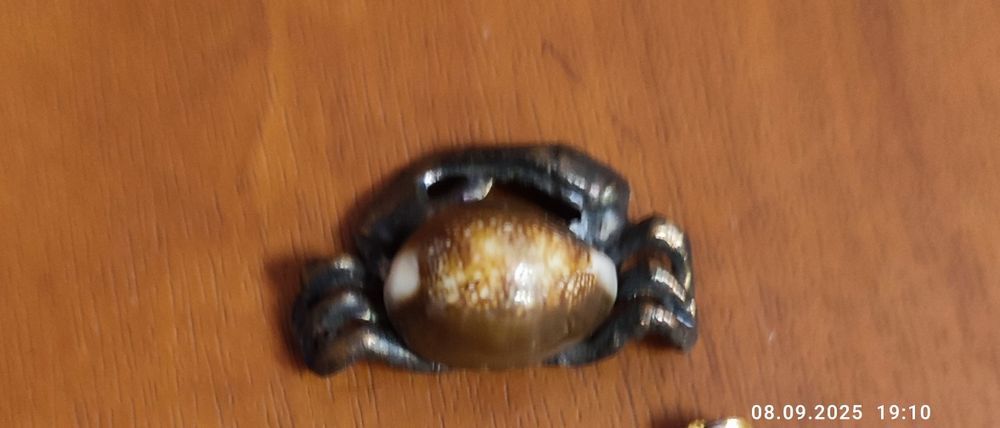 Метал фигурка краба