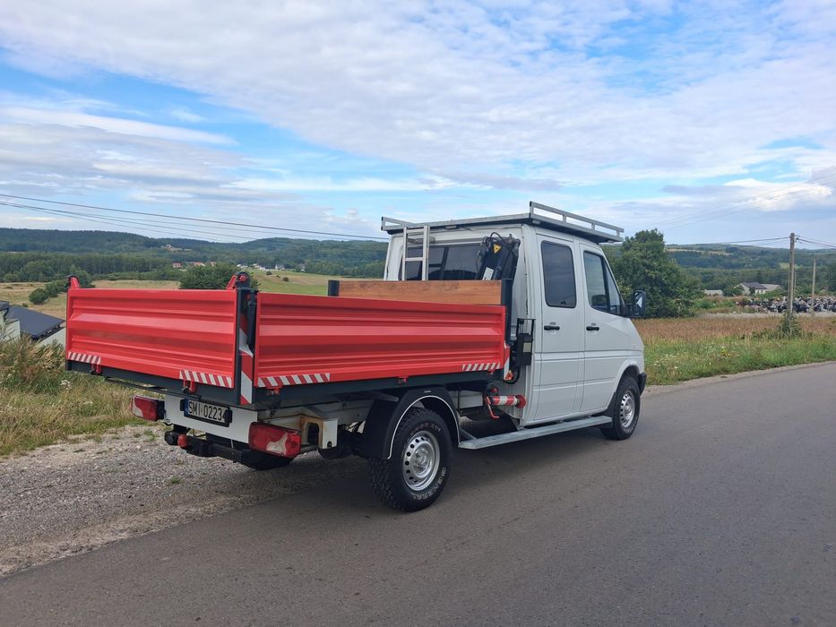 Mercedes Sprinter – HDS 1200 KG | KIPER | 7 OSÓB | 2.3 TD | Klimatyzacja | ZAMIANA