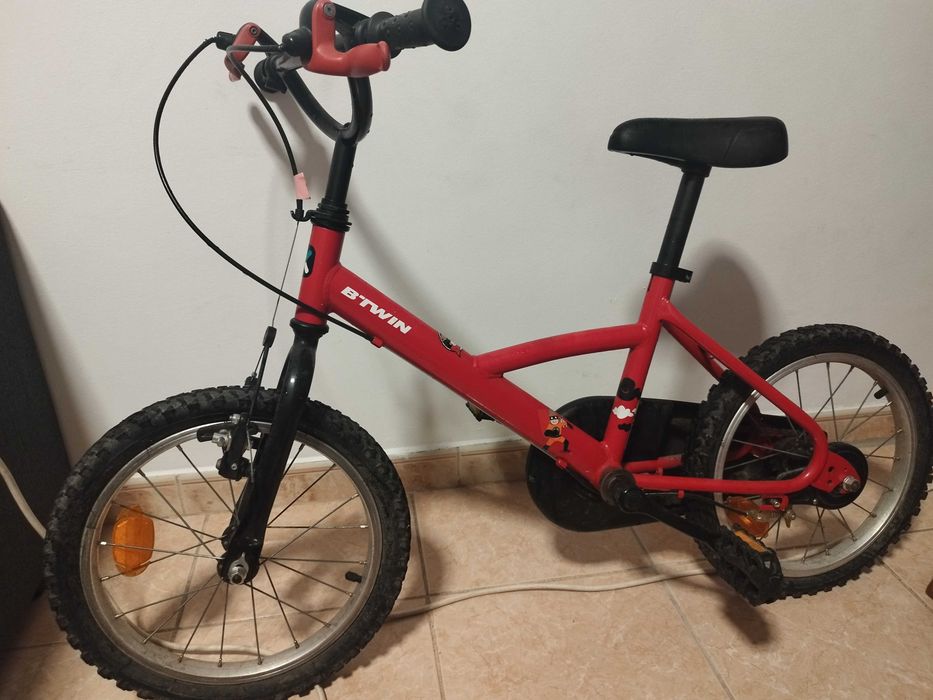2 bicicleta infantil roda 16 e 20 btwin