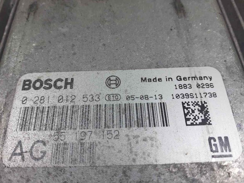 CENTRALINA MOTOR UCE OPEL VECTRA C 2005 -0281012533