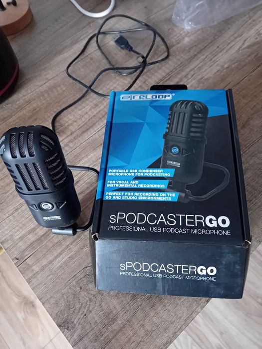 Mikrofon sPodcasterGo proffesional