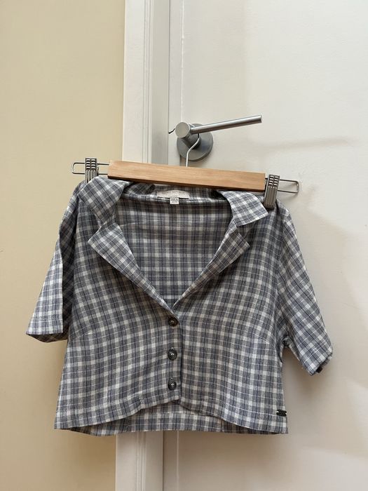 Camisola estilo camisa da Pull&Bear