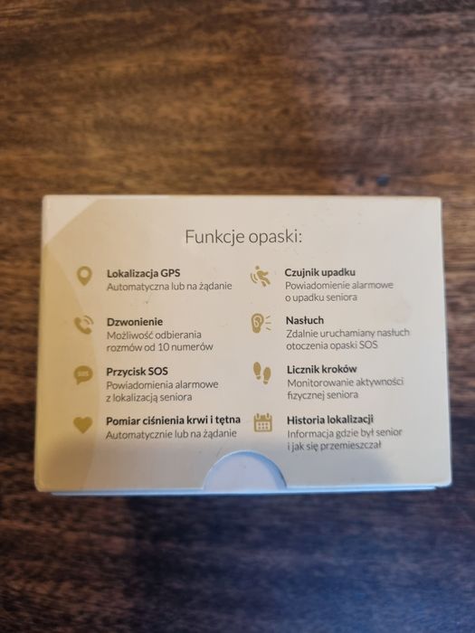 Opaska dla seniora SOS Locon life z telefonem