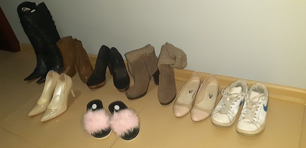 Buty paka XXL r.36 8szt.za 50zl stan db/bdb